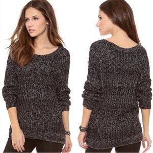 Free People Star Dune Marled Scoop Neck Sweater